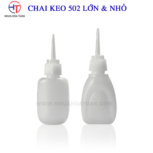 Chai keo 502 - Bao Bì Nhựa Hòa Tuấn - Công Ty TNHH Nhựa Hòa Tuấn